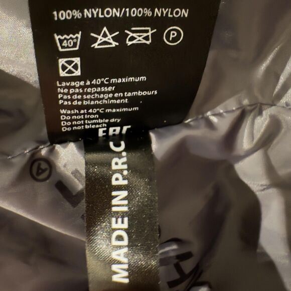 Sixth June Paris Puffer Coat Men 3XL Gray Hooded Parka Insulated Nylon NWT - Picture 15 of 15